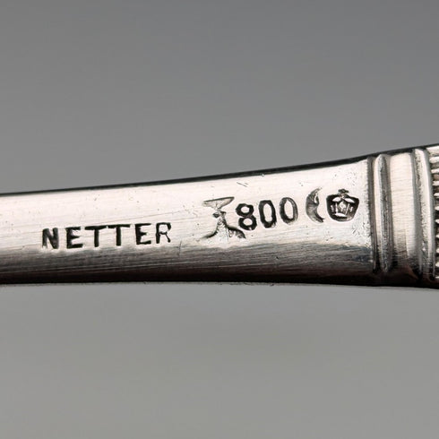 德國古董歐式銀糕點餐具 77 克 NETTER MANNHEIM